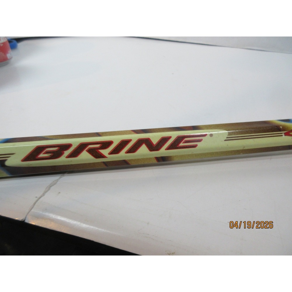 Brine TA2 Aluminum Lacrosse Stick Complete Mesh Pocket Camo Graphic Pattern 41" - Picture 5 of 8